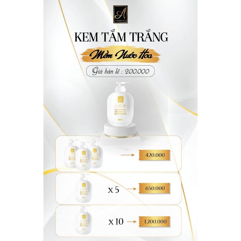 [CHÍNH HÃNG] Kem Body mềm nước hoa Acosmetics⚡️Hàng mới về⚡️