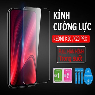 Kính cường lực trong suốt độ cứng 9H Xiaomi Redmi K20/ K20 Pro