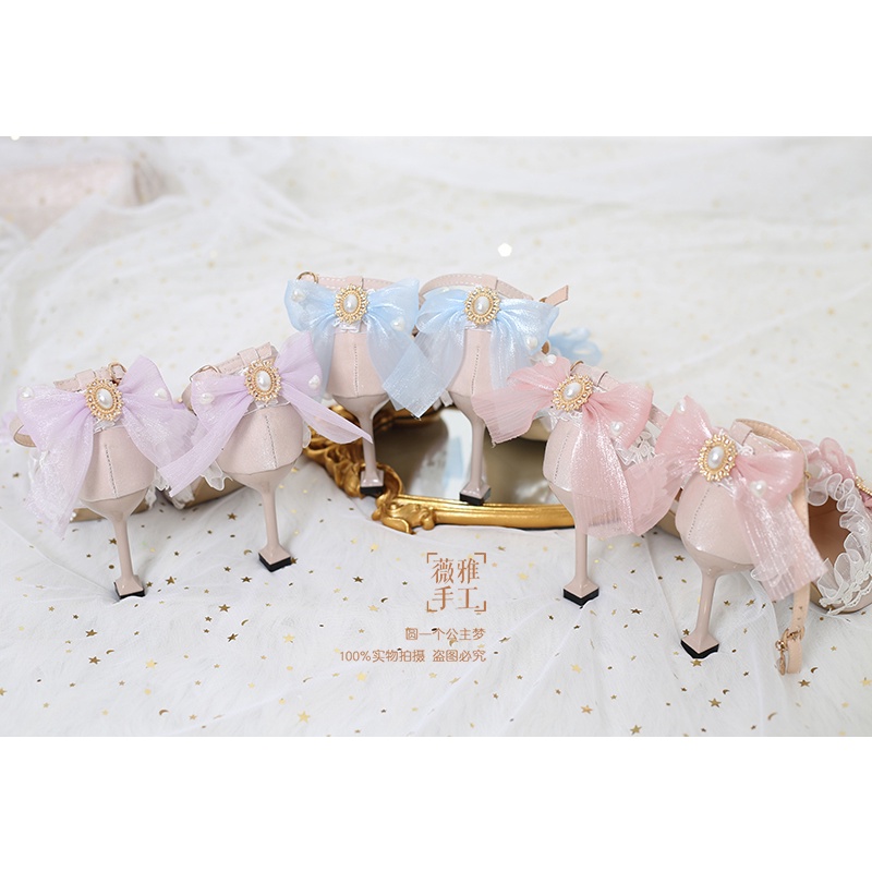 GIÀY CAO GÓT MŨI NHỌN LOLITA  4595