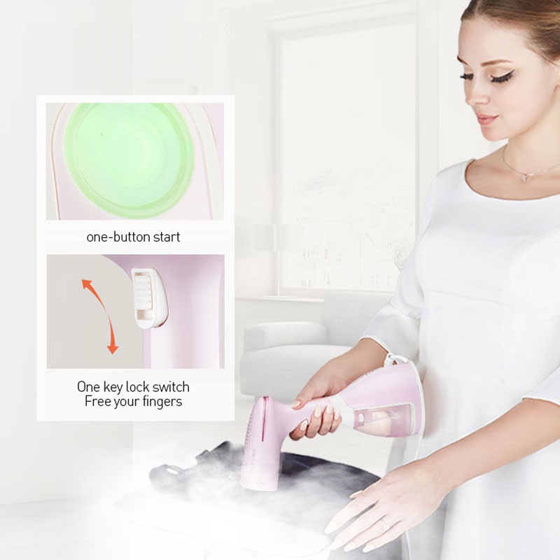 Bàn ủi hơi nước JIASHI cầm tay mini tiện dụng cho gia đình
