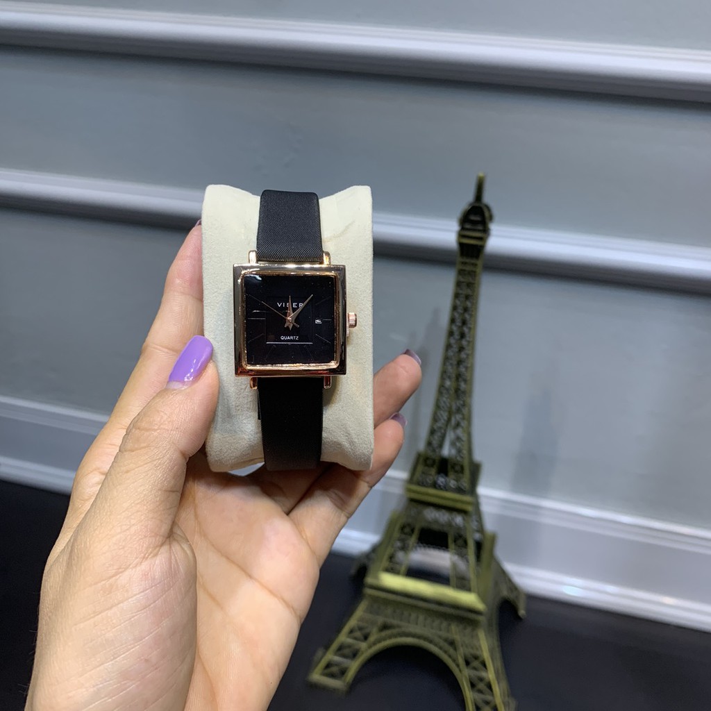 Đồng hồ nữ dây da cao cấp Viser10-GH | BigBuy360 - bigbuy360.vn