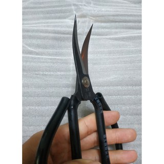 Kéo mỏ cong, cắt đế giày dép loại đặc biệt - kích thước 19.5cm x 10cm