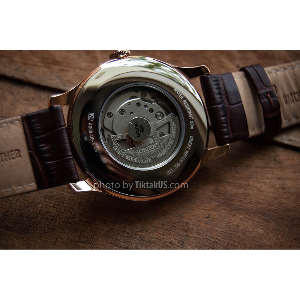 Đồng hồ nam dây da Orient Caballero FAG00001S0