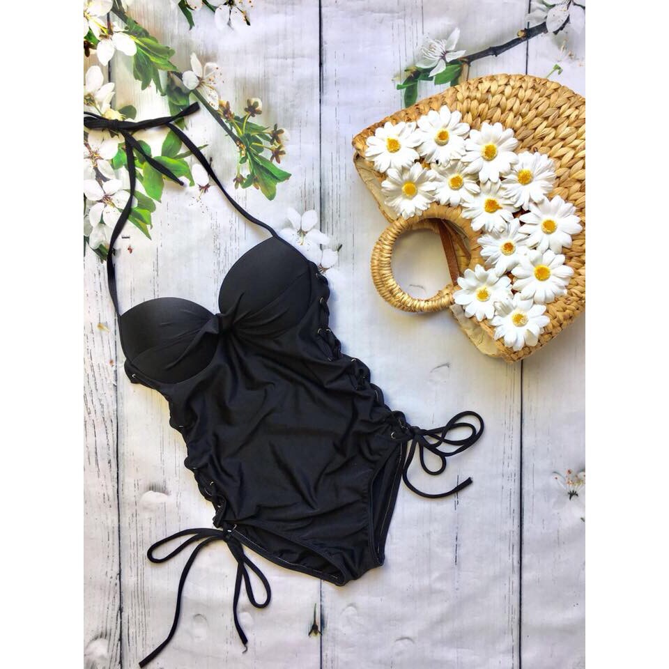 Bikini liền thân đan eo nhiều màu( kèm ảnh khách mặc)