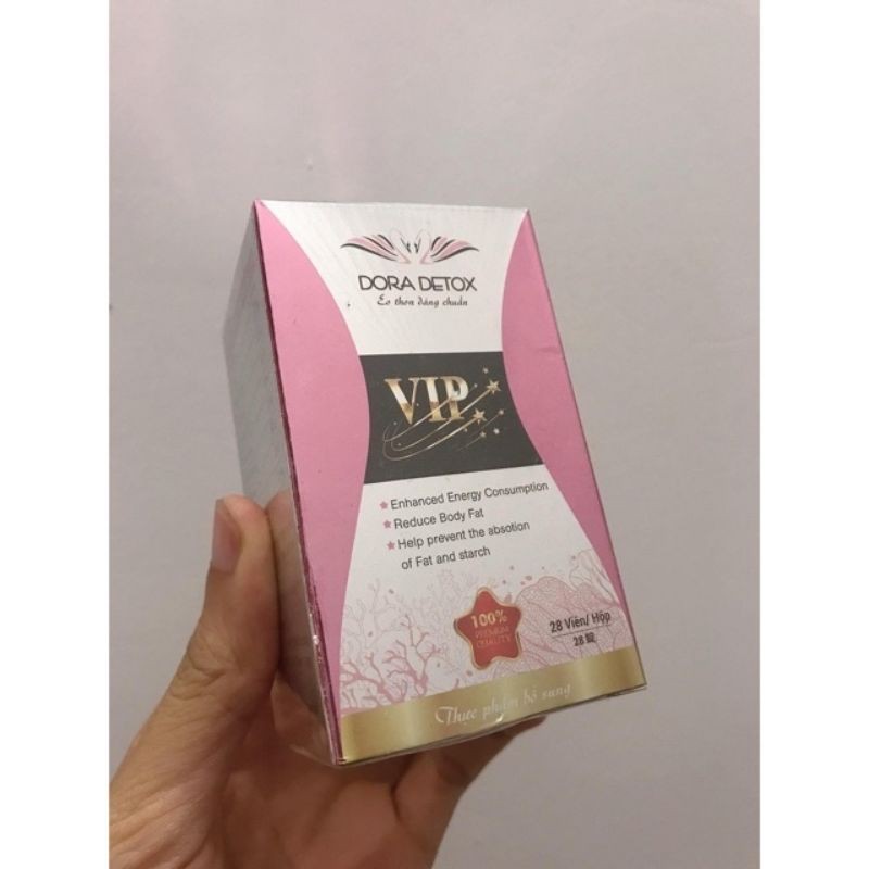 DORA DETOX VIP(CAM KẾT CHÍNH HÃNG)hết tặng mỡ