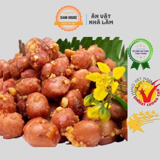 Đậu Phộng Rang Tỏi Ớt, Đậu Phông Giòn Giòn Cay Cay- Đồ Ăn Vặt Nhà Làm