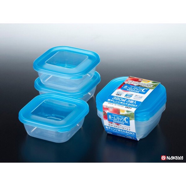 [SIÊU RẺ] Set 3 hộp nhựa 380ml Nakaya Nhật | BigBuy360 - bigbuy360.vn