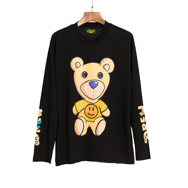 Áo Thun Cotton Tay Dài Cổ Tròn In Họa Tiết Cá Tính Độc Đáo | BigBuy360 - bigbuy360.vn