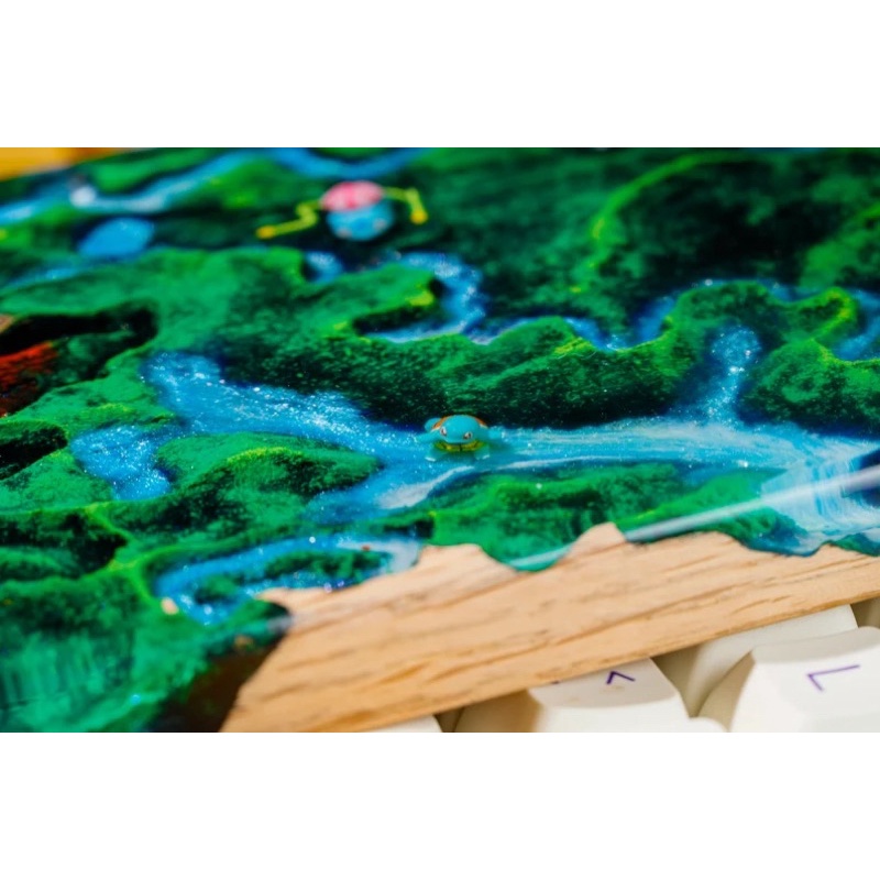 Kê tay bàn phím Pokemon.Wrist Rest Resin Pokemon.