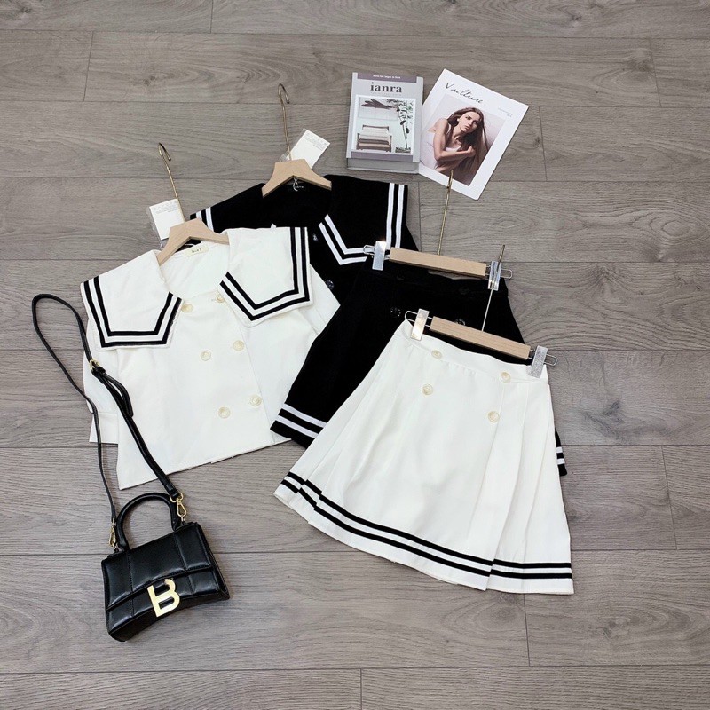 Set váy thủy thủ siêu xinh