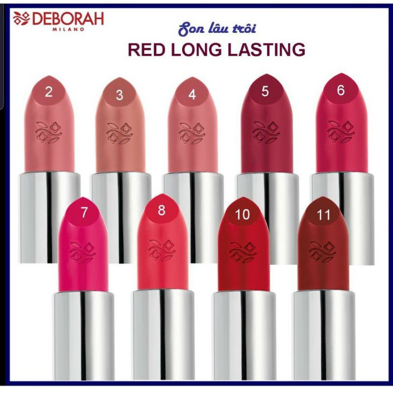 Dòng son Italy Milano red long lasting lipstick chính hãng | BigBuy360 - bigbuy360.vn