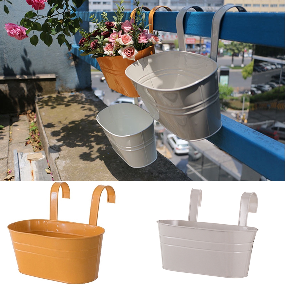 FASHYUNER Chậu hoa bằng kim loại thiết kế dạng treo