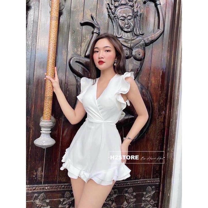 Đầm nữ kiểu Jum Bèo cột nơ Thiết kế năng động nữ tính thêm tự tin thêm xinh hàng mới