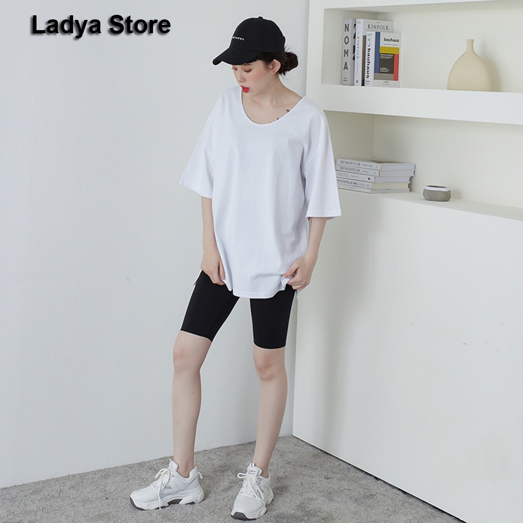 Quần legging ngố lửng nữ thun cao cấp chất liệu loại 1 nâng mông LADYA STORE | BigBuy360 - bigbuy360.vn