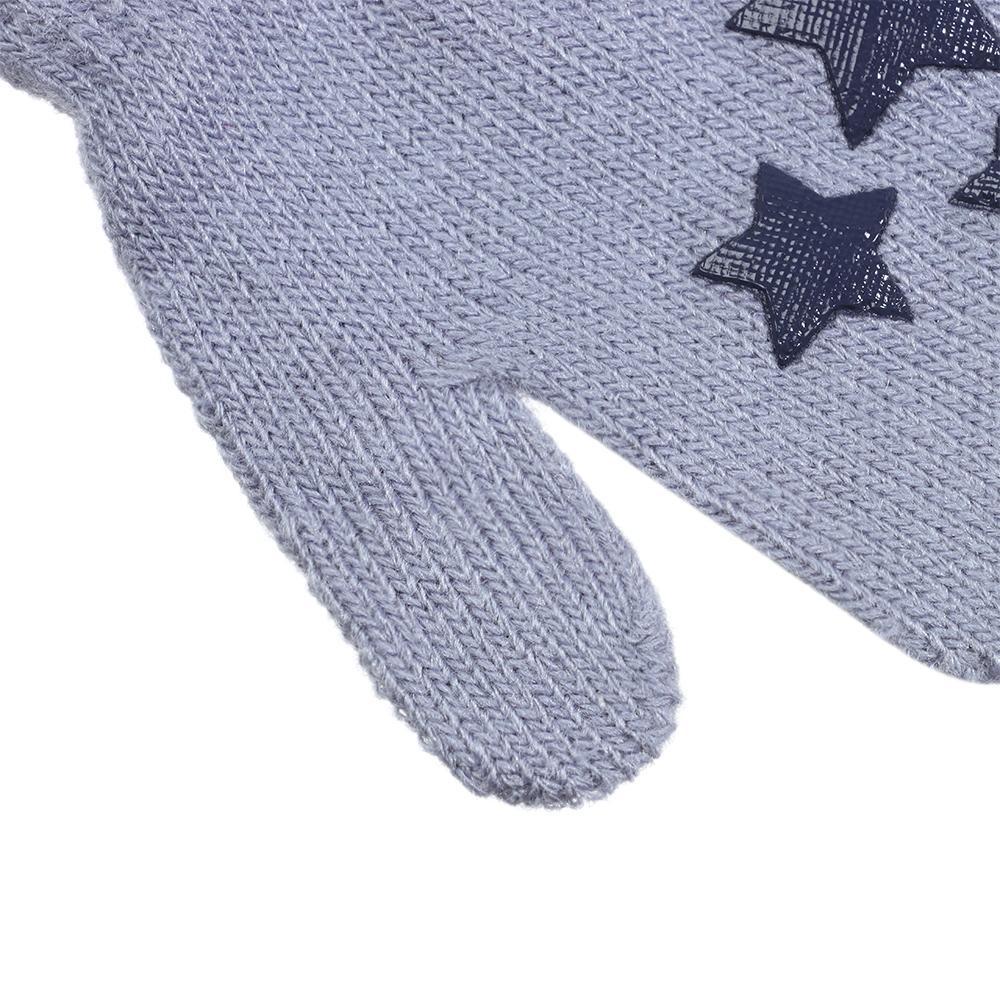 MELODG Găng Tay Dày Mềm Mại Chống Trượt Họa Tiết Ngôi Sao Xinh Xắn Cho