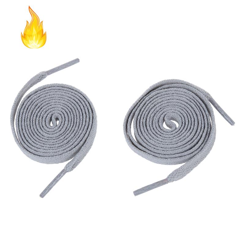 Bộ 2 Dây Buộc Giày Thể Thao Bằng Nhựa Màu Xám Dài 52.4