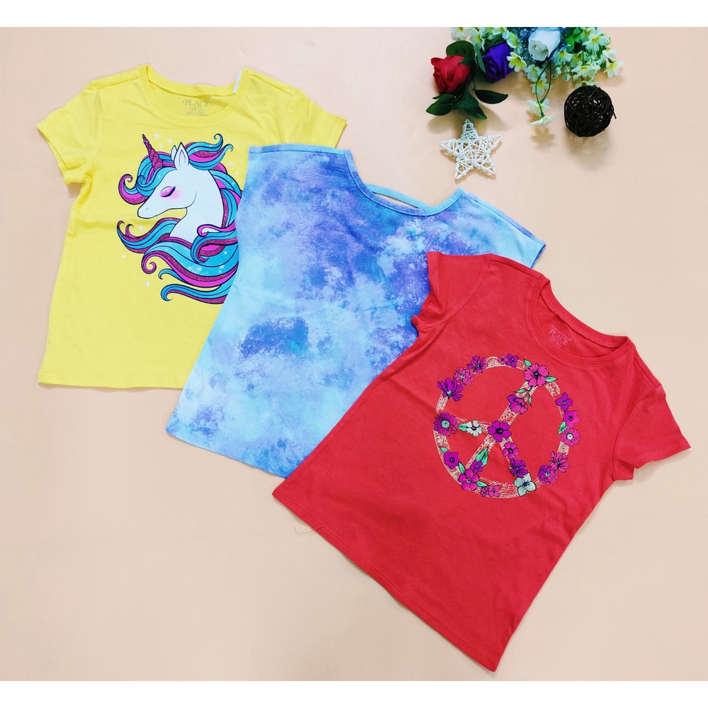 Áo Thun Hàng Xuất Size Đại Hãng Place Bé Gái