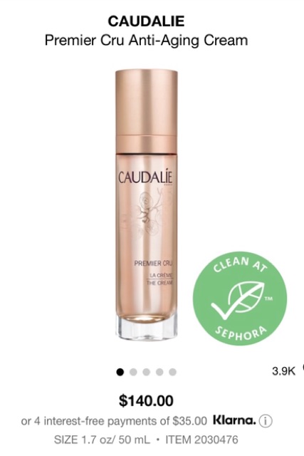 (Bill Sephora-Tách set) Set dưỡng da Caudalie Premier Cru