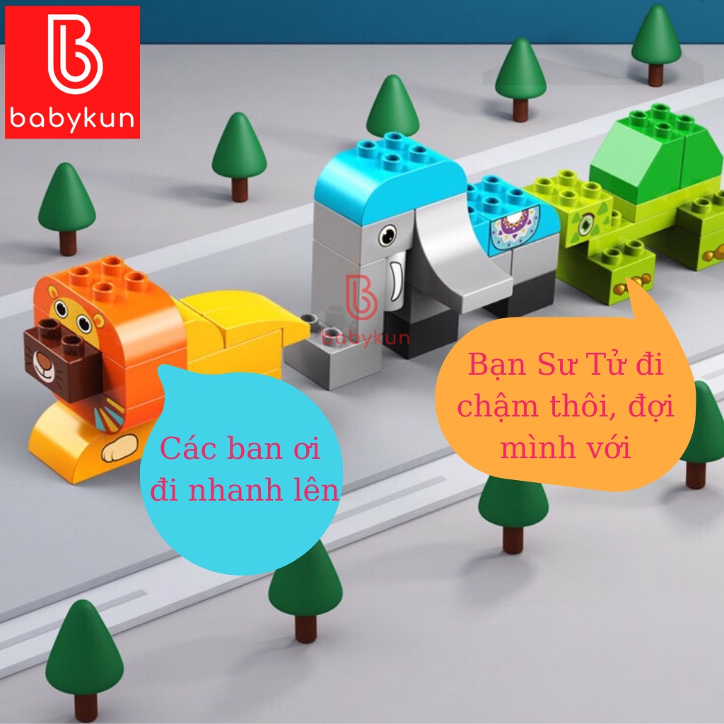 Lego Duplo FEELO Thế Giới Thú Cưng Đáng Yêu 102 Chi Tiết Siêu To