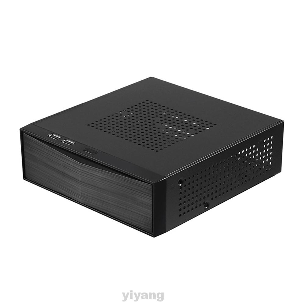 2.0 USB Gaming Horizontal Power Supply Practical Home HTPC Mini ITX Computer Case