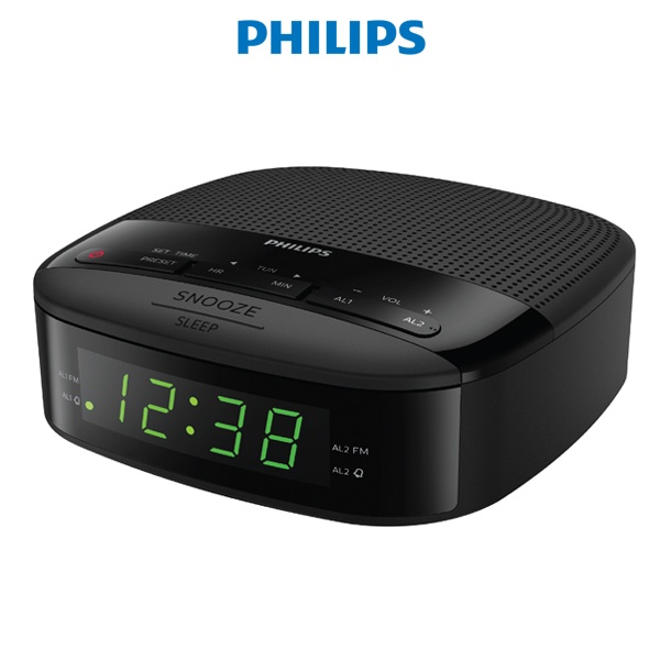 ĐỒNG HỒ RADIO ĐIỆN TỬ PHILIPS TAR3205/12 - BẢO HÀNH CHÍNH HÃNG 1 NĂM