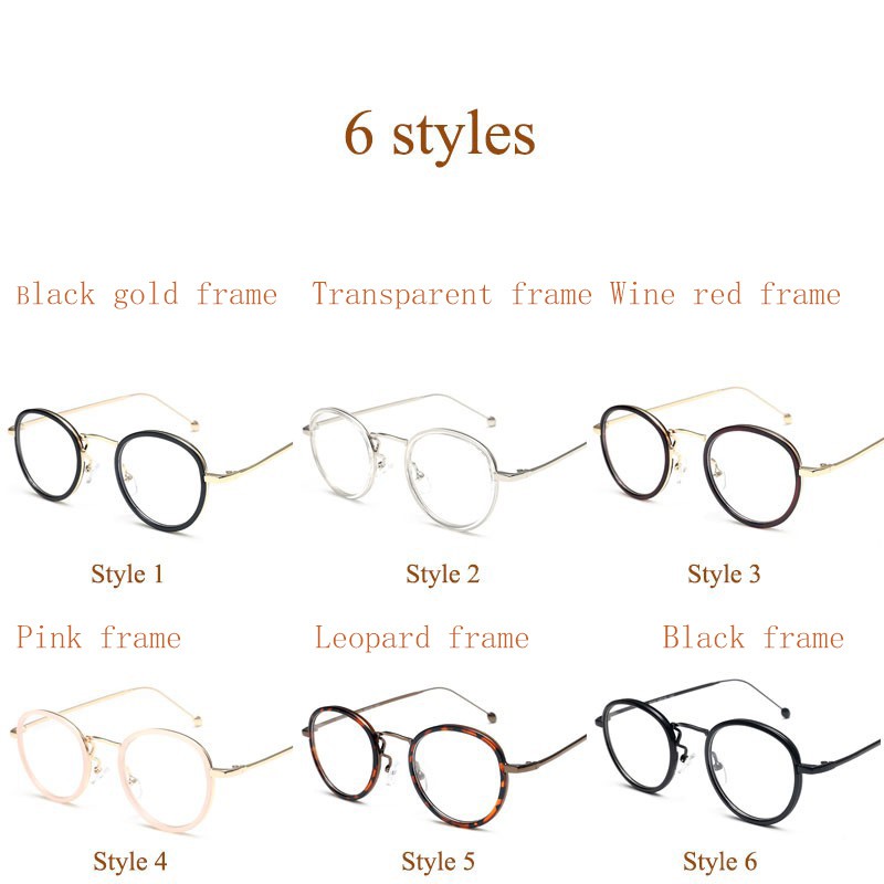 [Mã FAMAYFA giảm 10K đơn 50K] Mắt kính cận phong cách cổ điển | BigBuy360 - bigbuy360.vn