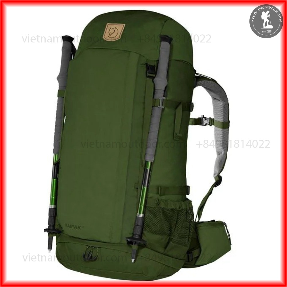 Balo Fjallraven Kaipak 58 Hiking BẢO HÀNH TRỌN ĐỜI