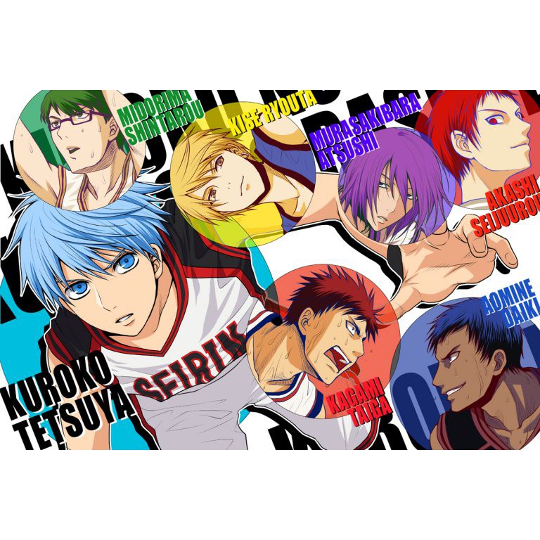 Gói quà manga anime Kuroko no Basket Cầu Thủ Vô Hình