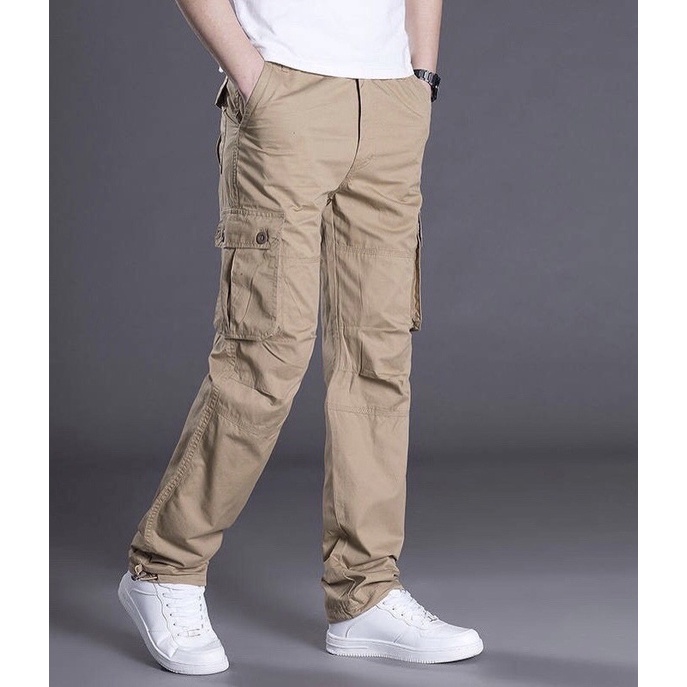 Quần dài kaki nam túi hộp cao cấp Hải Triều 080