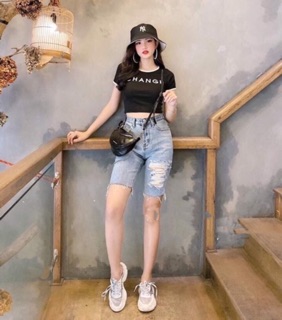 Quần ngố jean giãn Bigsize 32-36