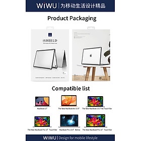 Ốp Cứng WIWU DUAL COLOR ISHIELD Dành Cho Macbook - Hàng Chính Hãng - Macbook 13.3 air