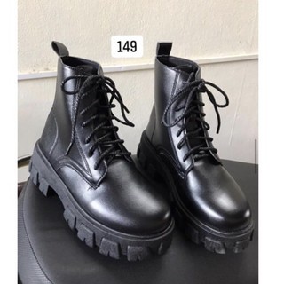 .GIÀY BOOT DA LOLITA KÈM ẢNH THẬT