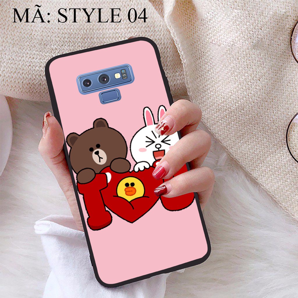 Ốp lưng Samsung Note 9 viền dẻo TPU BST Phong cách
