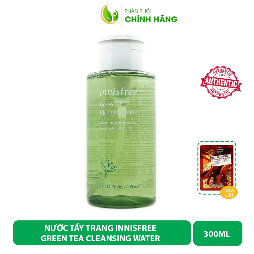 Nước tẩy trang trà xanh Innisfree Green Tea Cleansing Water 300ml