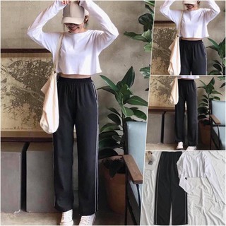 Set quần + áo croptop dài tay