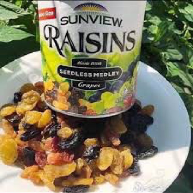 Nho Khô Hỗn Hợp Sunvienw Raisins Nhập Khẩu Mỹ-425g