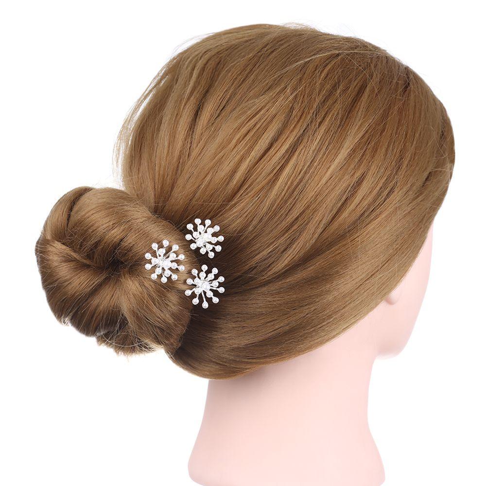 SUSANS Trâm Cài Tóc Chữ U Hình Hoa Cho Cô Dâu