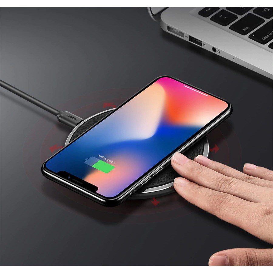 Đế sạc không dây cho IPhone X Plus/ sạc không dây điện thoại samsung 10W