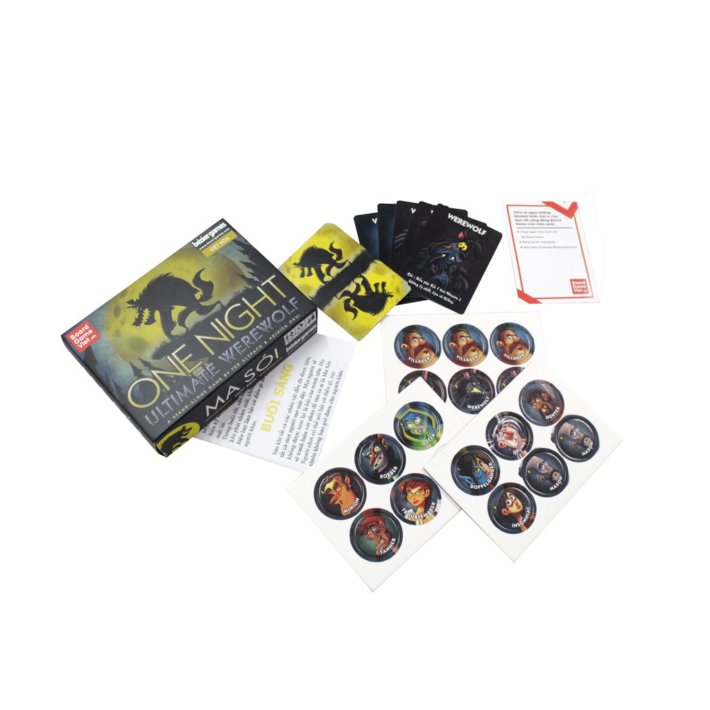 Ma Sói Một Đêm : One Night Cơ bản