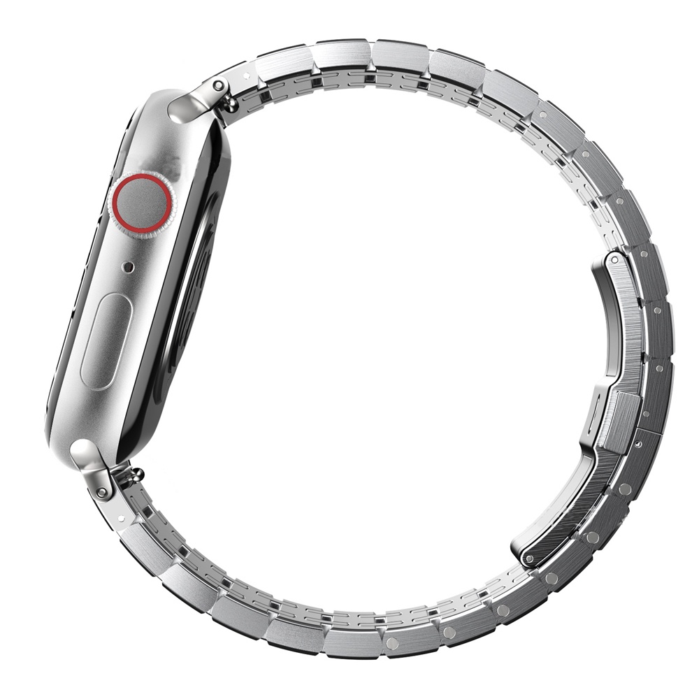 Dây Đeo Inox Cho Đồng Hồ Thông Minh Apple Watch Band 7 6 5 4 41mm 45mm 44 / 40mm iWatch Series SE 3 38 / 42mm AP