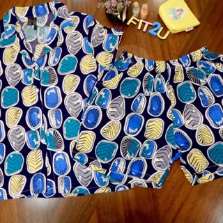 Bộ Pijama ngắn lanh siêu mát
