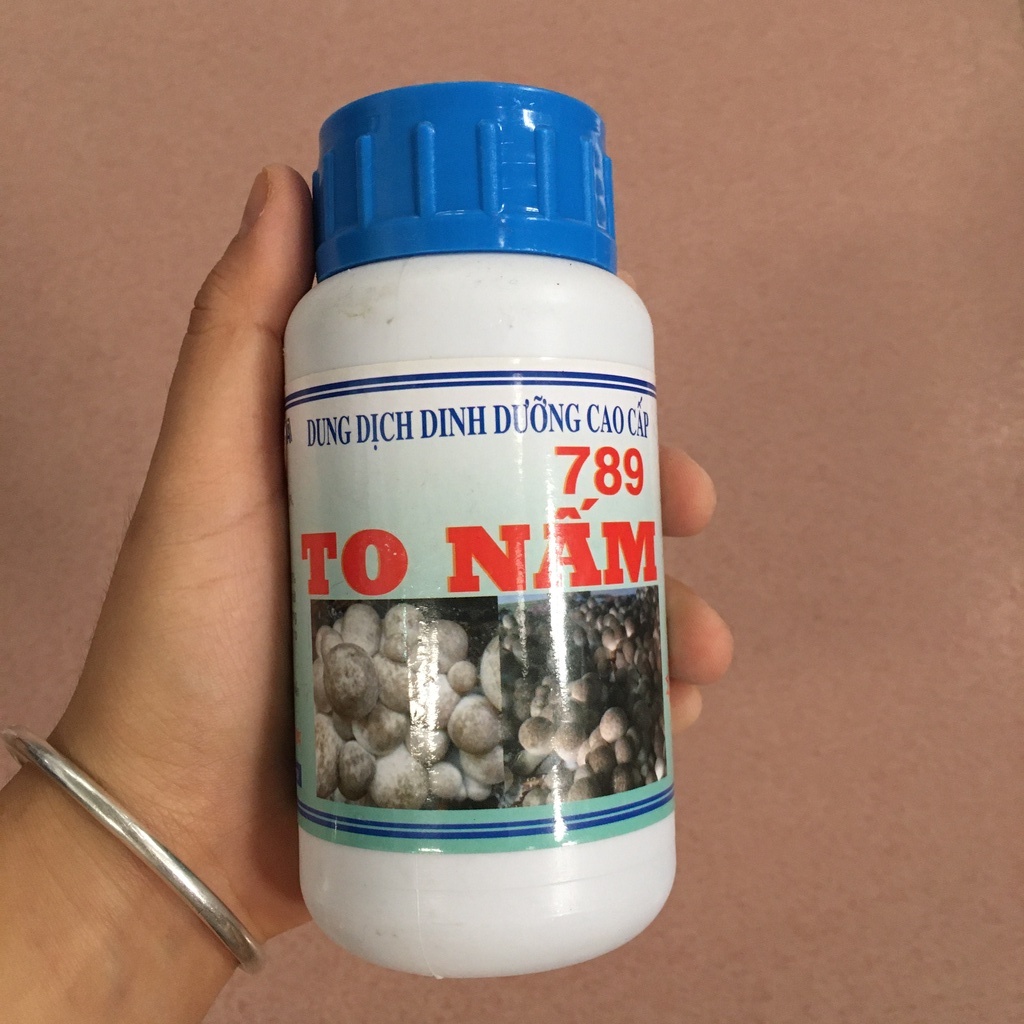 Dinh dưỡng 789 giúp to nấm rơm 8 Nha - Kích thích nấm to, không bị dộp