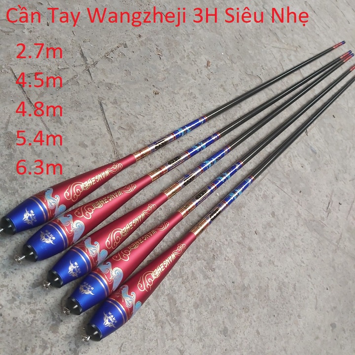 Cần Câu Tay Wangzheji 3H Siêu Nhẹ