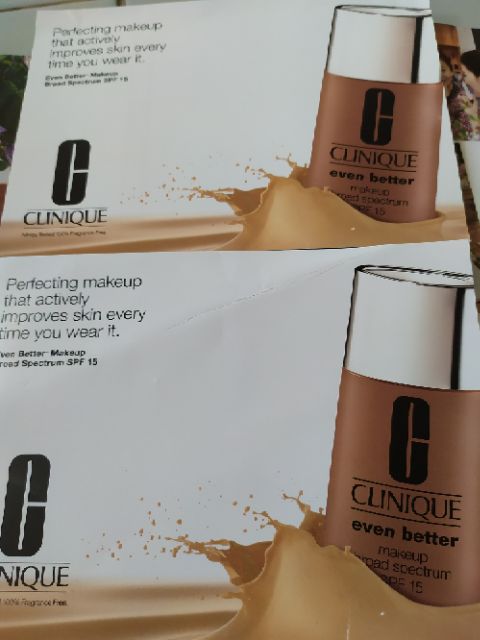 [Mỹ] mẫu thử set 4 màu nền siêu che phủ Clinique Sample