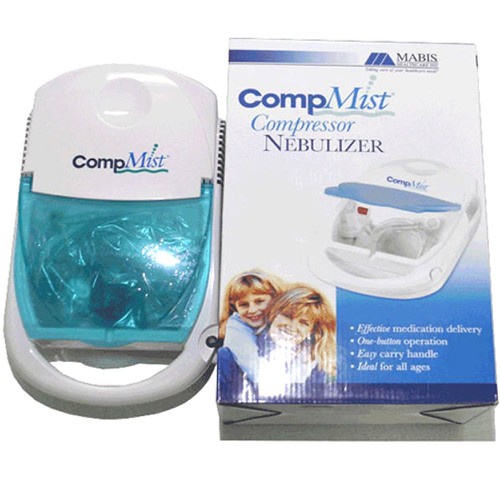 Máy xông mũi họng khí dung COMPMIST Tặng Dụng cụ hút mũi 2 dây an toàn cho bé
