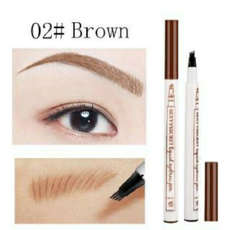 ❄️ CHÌ PHẨY SỢI LÔNG MÀY MKING PRETTY 4D SIÊU ĐẸP EYEBROW PEN ❄️ | BigBuy360 - bigbuy360.vn
