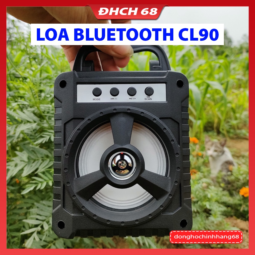 Loa Bluetooth Mini CL90 Âm Thanh Sống Động, Pin Trâu, Tích Hợp Thẻ Nhớ, Nghe Nhạc Cực Hay Bảo Hành 12 Tháng