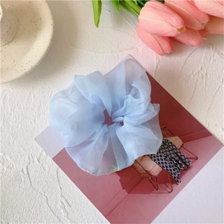 Cột Tóc Voan Màu Ngọt