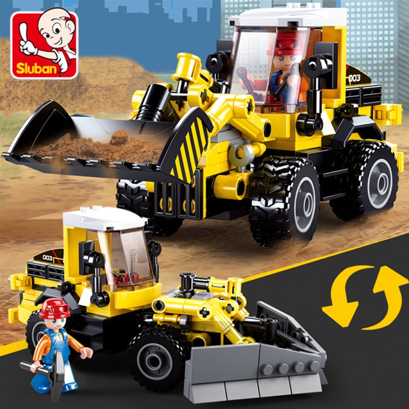 SLUBAN Mô Hình Xe Ủi Đồ Chơi 0803