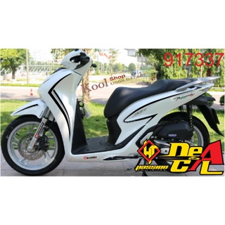 Tem Chỉ SH2020 Màu Đen Loại 3 Lớp Chống Phai Màu